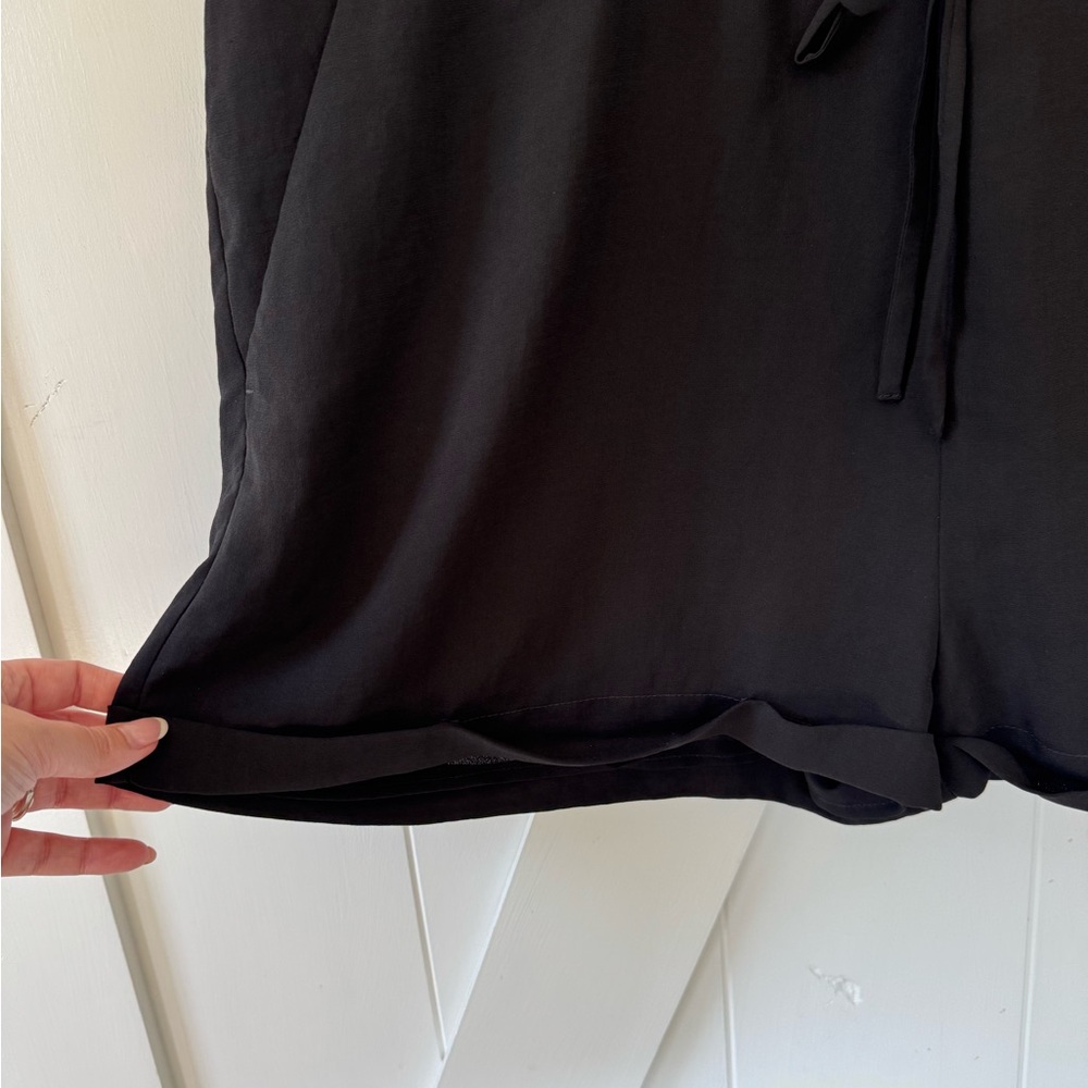 All Saints Black Cassie Sleeveless Romper - Picture 4 of 8